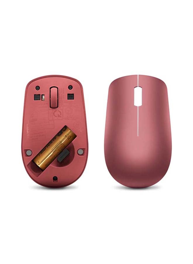 Lenovo 530 Wireless Mouse With Battery Cherry Red  - Image 4