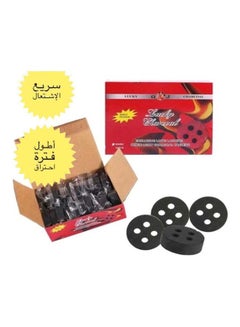 Lucky 20-Piece Charcoal-Bakhoor Coal Black 50mm  - Image 2