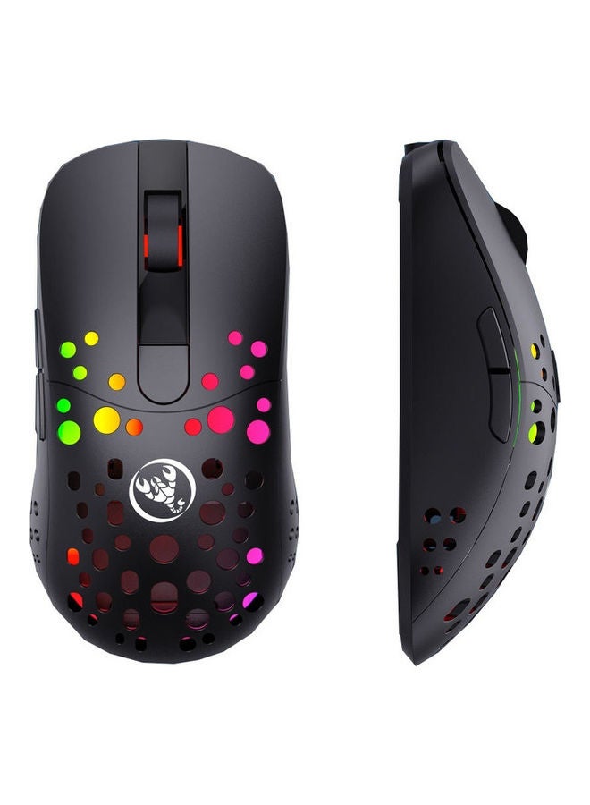 Wireless Gaming Mouse With Type-C Wire Black