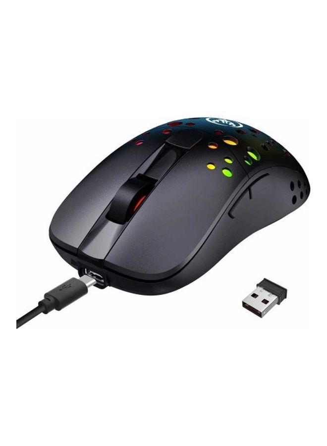 Wireless Gaming Mouse With Type-C Wire Black
