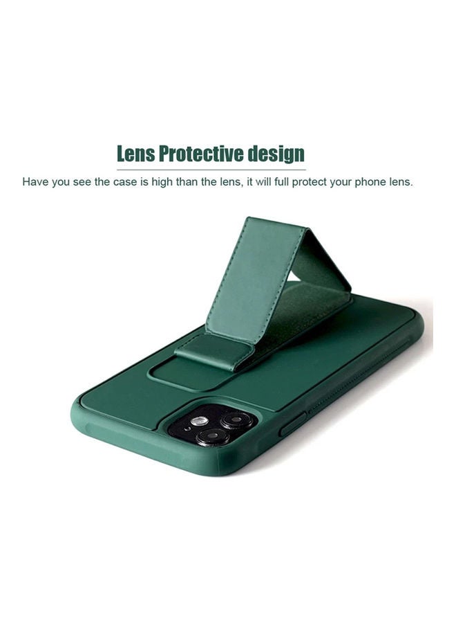 MARGOUN - Protective Case Cover With Finger Grip Stand For iPhone 12 Pro/12 Green - Image 1
