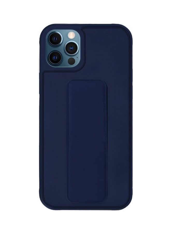 MARGOUN - Protective Case Cover With Finger Grip Stand For Apple iPhone 11 Pro Max Blue - Image 1
