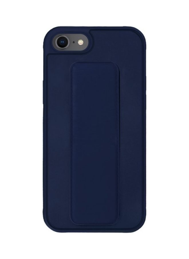 MARGOUN - Protective Case Cover With Finger Grip Stand For Apple iPhone SE 2020 Blue - Image 1