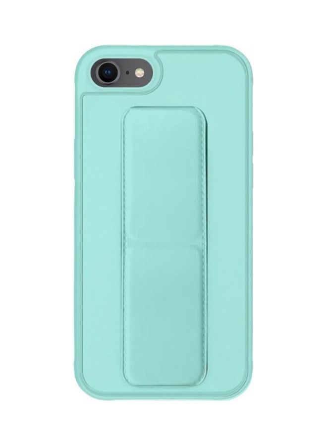 مارجون غطاء حماية واقٍ مع مقبض للأصابع وحامل لهاتف آيفون SE 2020 أخضر - Image 1