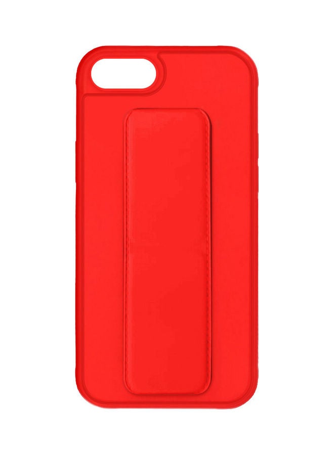 MARGOUN - Protective Case Cover With Finger Grip Stand For Apple iPhone SE 2020 Red - Image 1