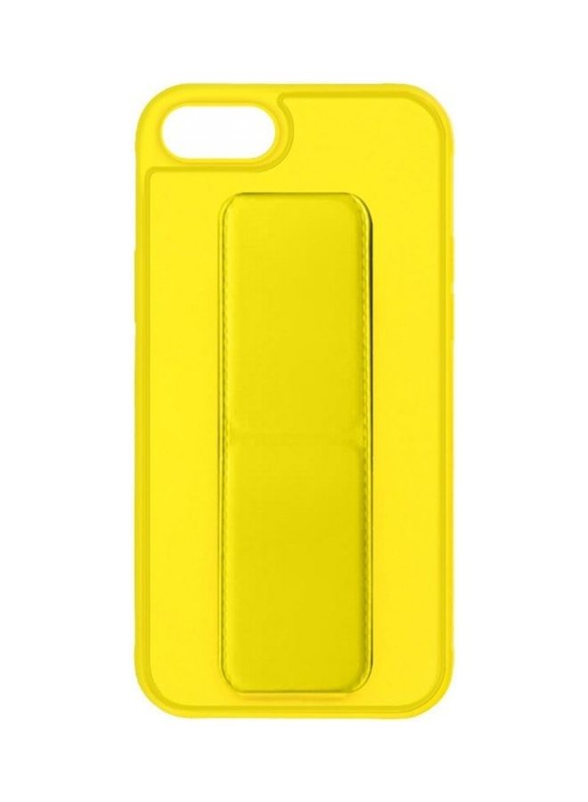MARGOUN - Protective Case Cover With Finger Grip Stand For Apple iPhone SE 2020 Yellow - Image 1