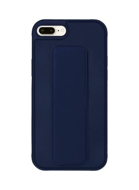 Protective Case Cover With Finger Grip Stand For iPhone  7Plus/8Plus Blue