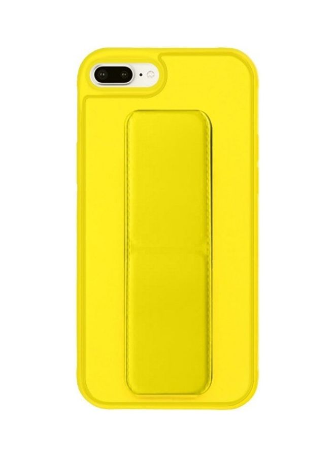 MARGOUN - Protective Case Cover With Finger Grip Stand For iPhone  7Plus/8Plus Yellow - Image 1