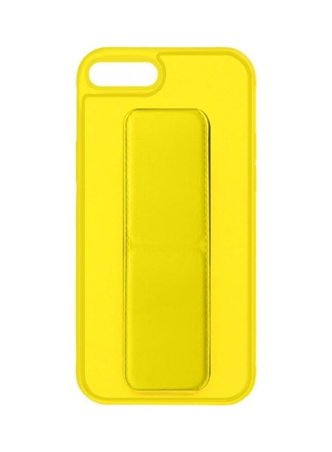 MARGOUN - Protective Case Cover With Finger Grip Stand For iPhone  7Plus/8Plus Yellow - Image 1