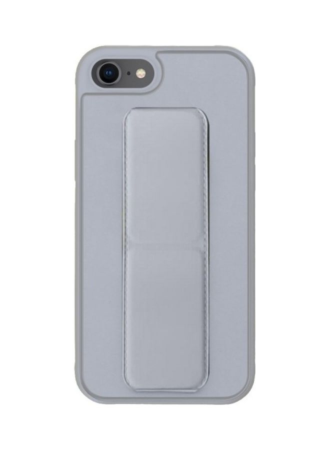 مارجون غطاء حماية واقٍ مع مقبض للأصابع وحامل لهاتف آيفون 7/8 رمادي - Image 1