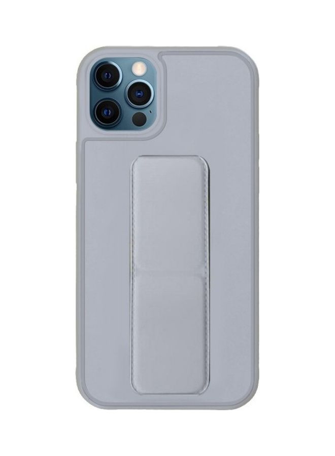 MARGOUN - Protective Case Cover With Finger Grip Stand For iPhone 12 Pro Max Grey - Image 1