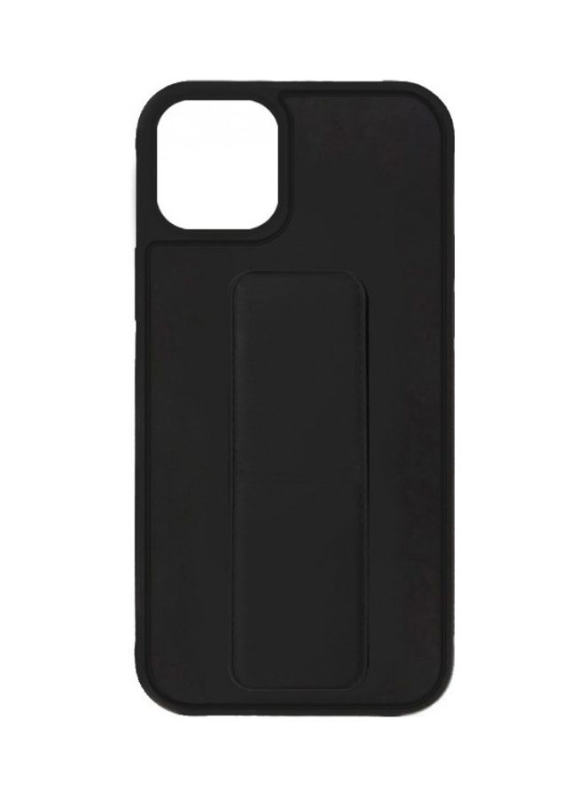 MARGOUN Protective Case Cover With Finger Grip Stand For iPhone 12 Pro Max Black  - Image 2