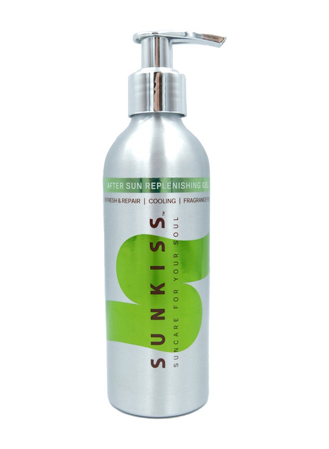 SUNKISS After Sun Replenishing Gel Grey/Green 200ml - Image 1