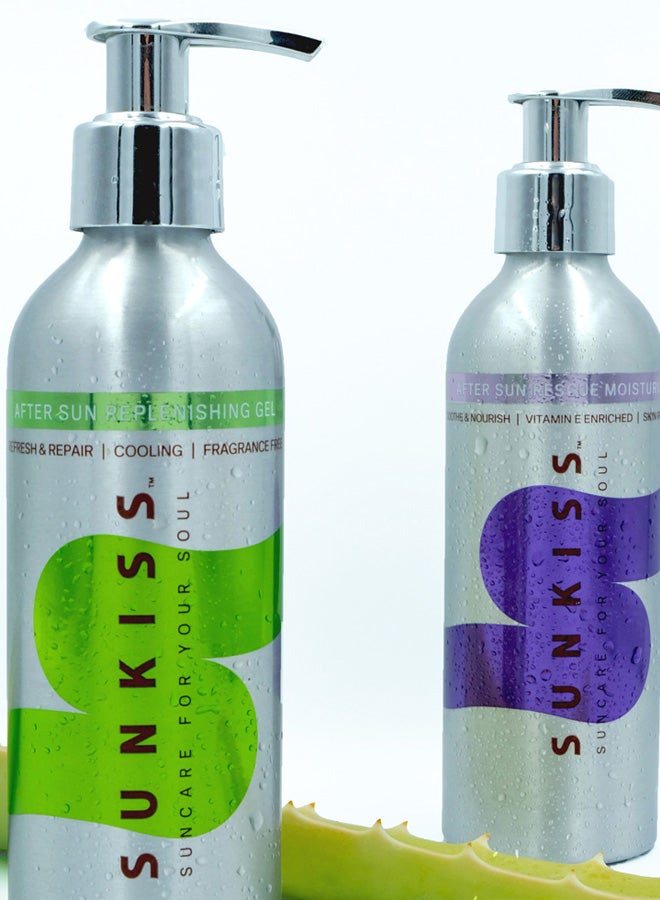 SUNKISS After Sun Replenishing Gel Grey/Green 200ml - Image 2
