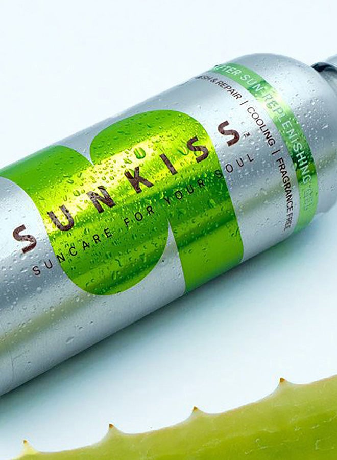 SUNKISS After Sun Replenishing Gel Grey/Green 200ml - Image 3