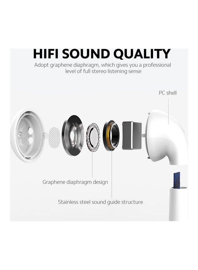 Generic J18 Semi-In-Ear Wireless Bluetooth Headset Black  - Image 2