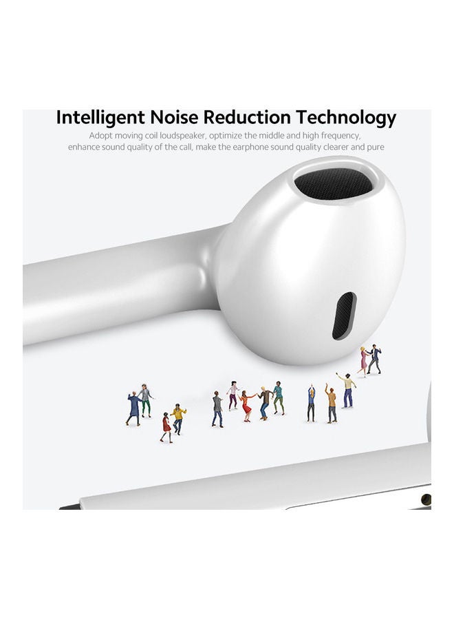 Generic J18 Semi-In-Ear Wireless Bluetooth Headset Black  - Image 3