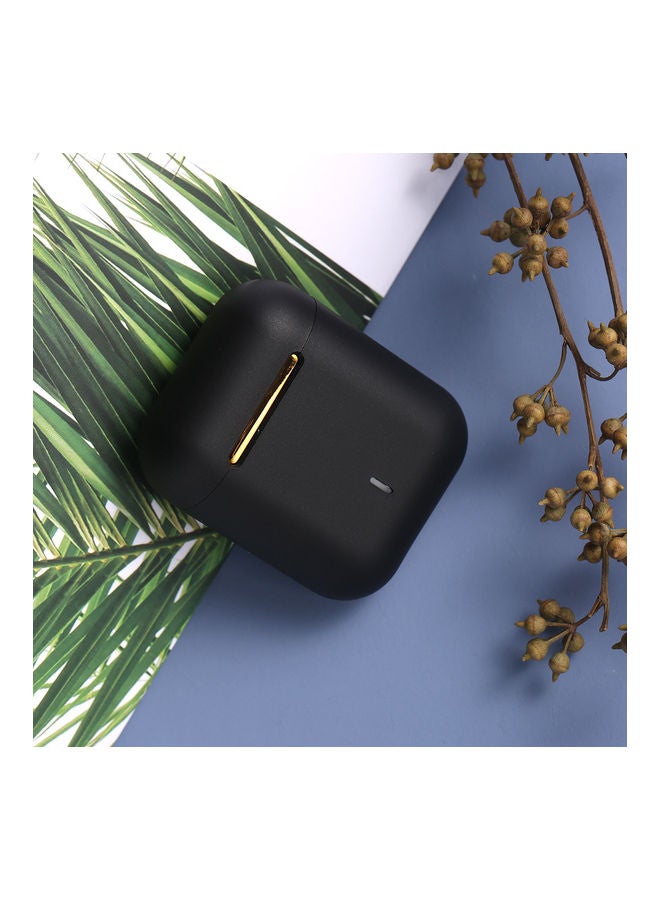 Generic J18 Semi-In-Ear Wireless Bluetooth Headset Black  - Image 4