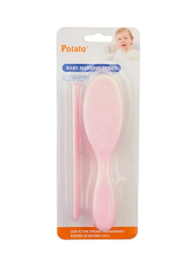 Baby Brush and Comb Set - Pink - v1630569521/N50623436A_1