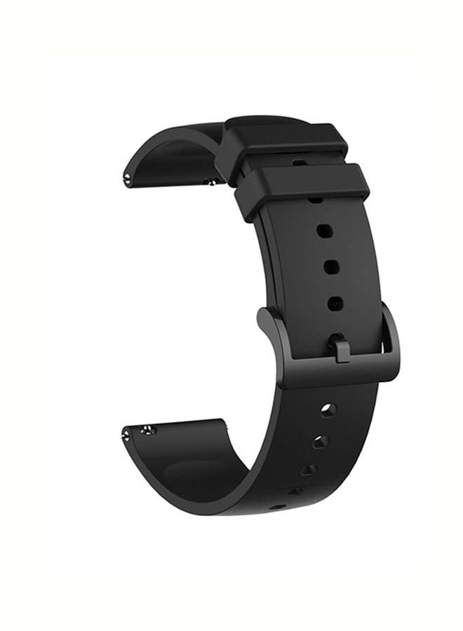 HuHa Replacement Watchband For Samsung Galaxy Active/Active 2 Black