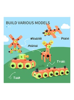 Arabest 82-Piece Building Assembling Tool Toy Set 21 x 21 x15cm  - Image 2