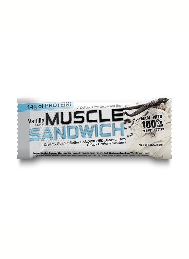 MUSCLE SANDWICH - Muscle Sandwich Bar Vanilla - Image 1