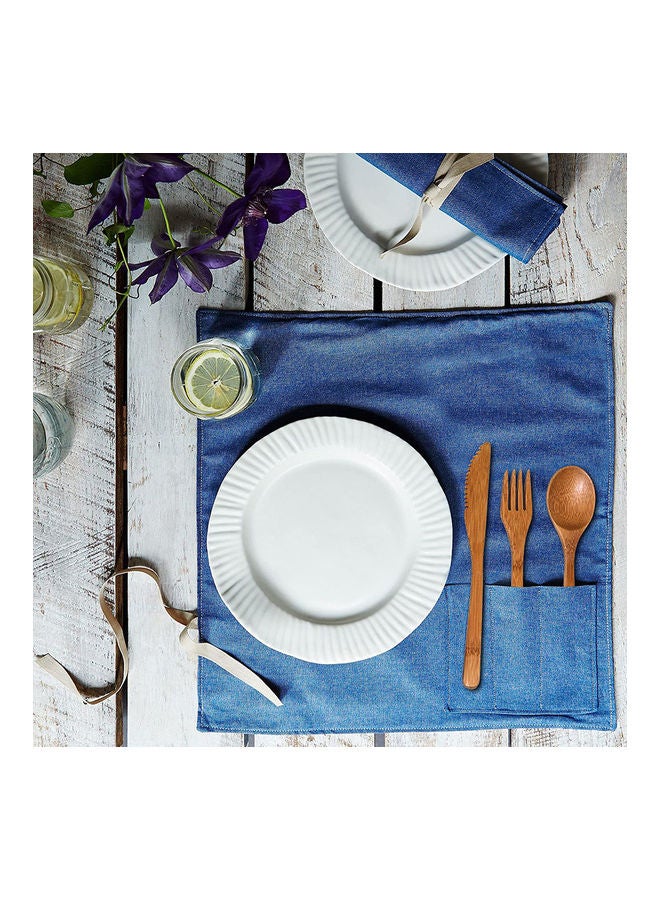 Arabest 3-Piece Bamboo Flatware Set Beige  - Image 2
