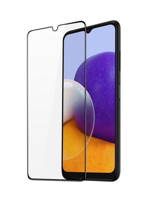 Full Size Tempered Glass Screen Protector For Samsung Galaxy A22 5G Clear