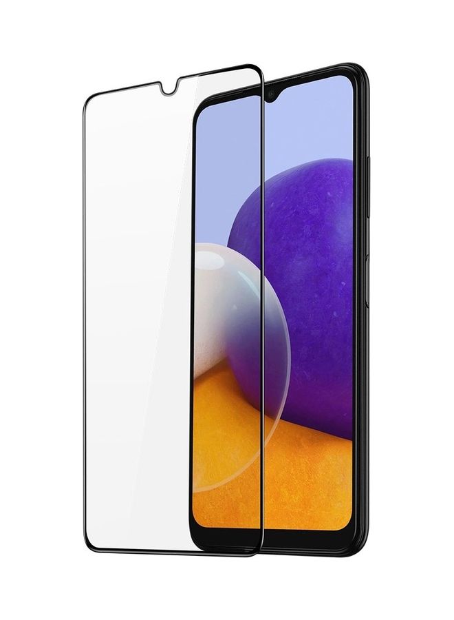 Generic - Full Size Tempered Glass Screen Protector For Samsung Galaxy A22 5G Clear - Image 1