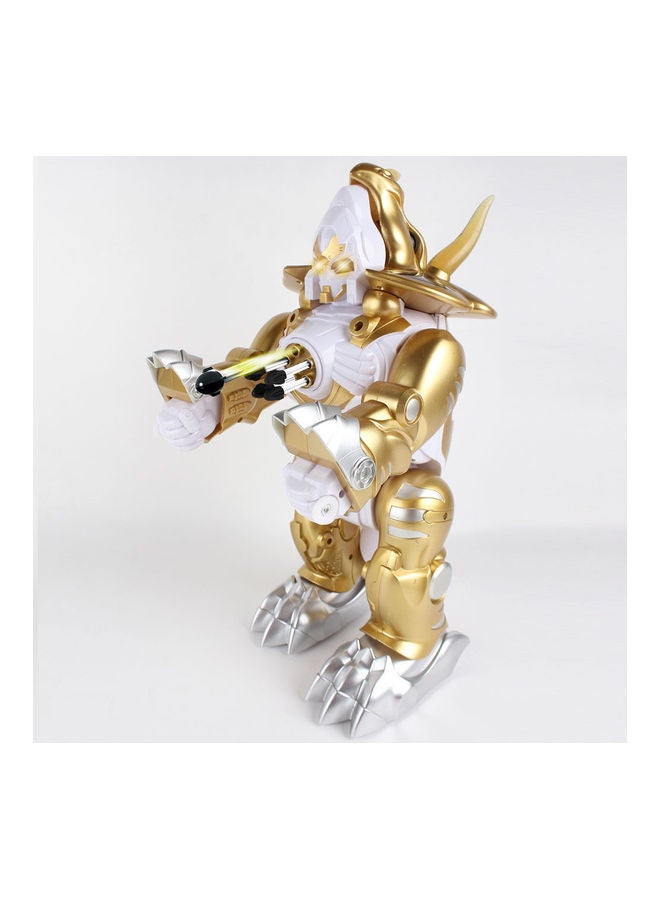 THREE STARS - Infrared Remote Control Dino Storm Robot - Image 1