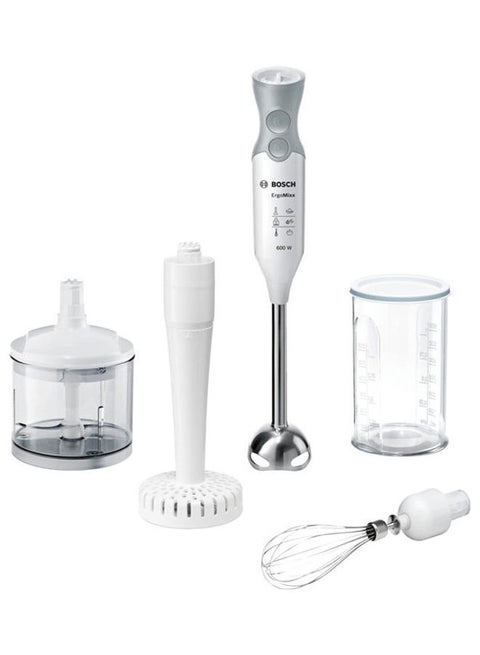 Msm66155 Hand Blender Ergomixx 0.8 Liter 600 Watts 800.0 ml MSM66155 White