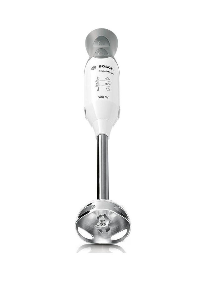 BOSCH - Msm66155 Hand Blender Ergomixx 0.8 Liter 600 Watts 800.0 ml MSM66155 White - Image 1