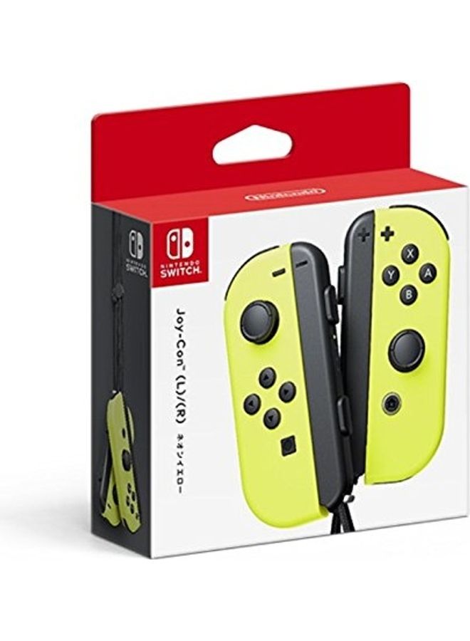 نينتندو Nintendo Joy-Con (L/R)-Neon Yellow (Japan Import)