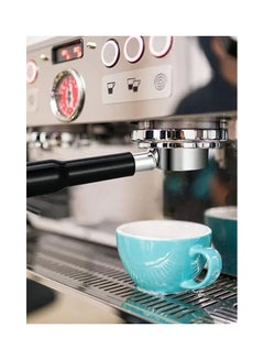 Rock Pow Bottomless Portafilter with Filter Basket For Delonghi Series Silver/Black 5.1cm  - Image 4