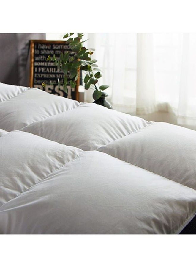 REGAL IN HOUSE 3-Piece Luxury Ultra Soft King Size Comforter Set cotton White 240x260cm  - Image 4