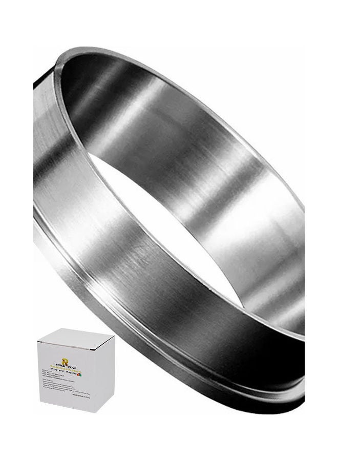 روك بو حلقة جرعات قهوة إسبريسو باريستا. فضي 5.1سم - Image 1