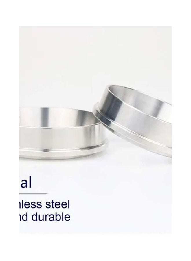 روك بو حلقة جرعات قهوة إسبريسو باريستا. فضي 5.1سم - Image 2