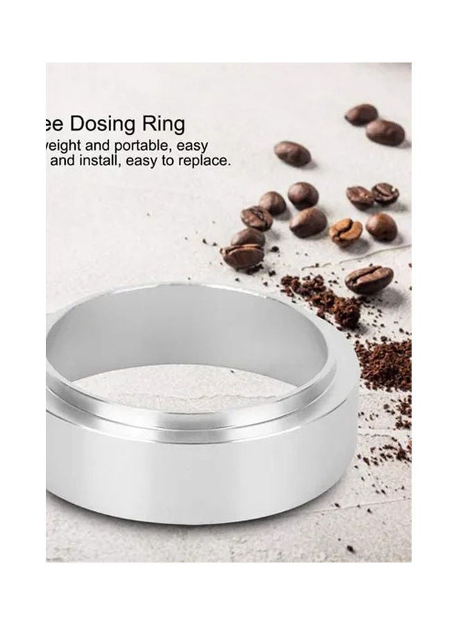 روك بو حلقة الجرعات مصنوعة من الألومنيوم لتحضير قهوة إسبريسو. فضي 5.1سم - Image 2