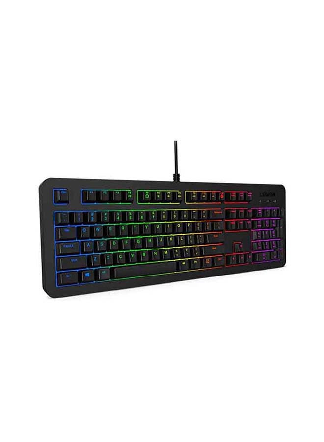 Lenovo Legion K300 RGB Gaming Keyboard - Arabic & English Black  - Image 3