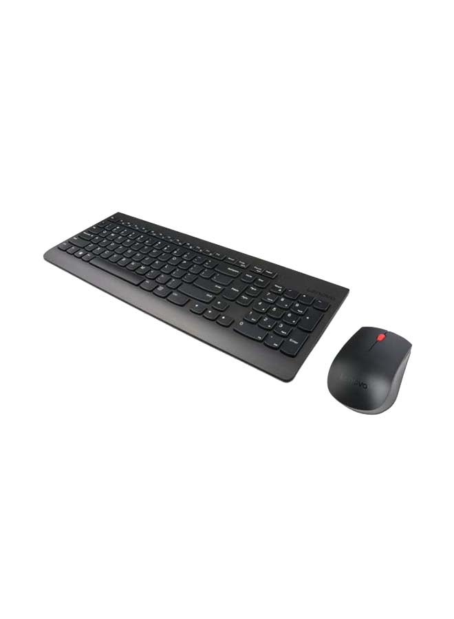 Lenovo 510 Wireless Combo Keyboard & Mouse - Arabic (253) Black  - Image 2