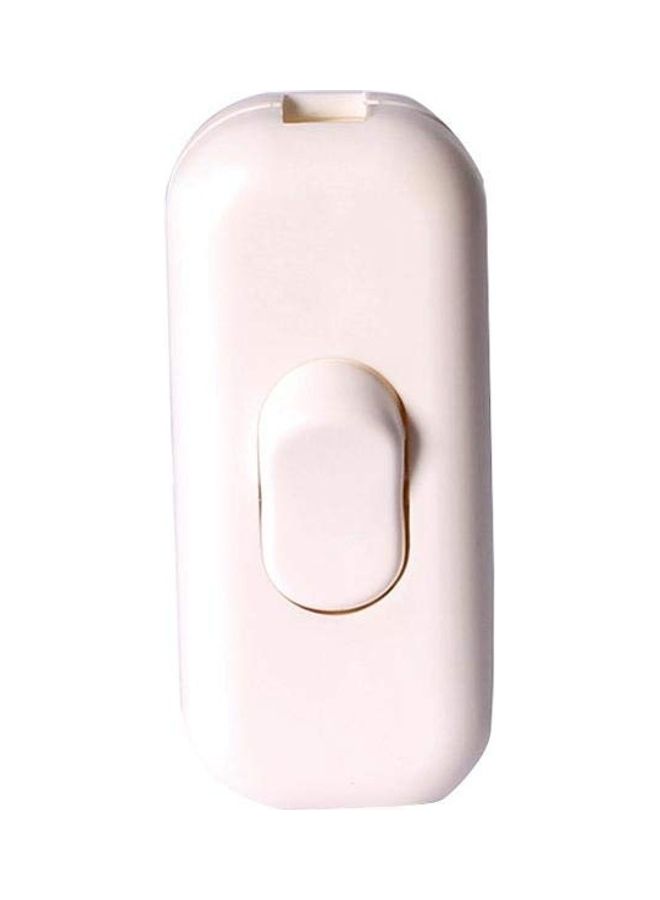 INLINE On/Off Rocker Light Switch 250V White  - Image 1