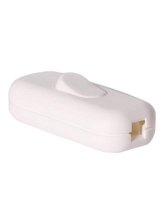 INLINE On/Off Rocker Light Switch 250V White  - Image 3