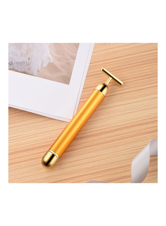 مايل ميلو 24 Karat Gold Facial With Electric Beauty Stick Gold 140x16x35ml - Image 3