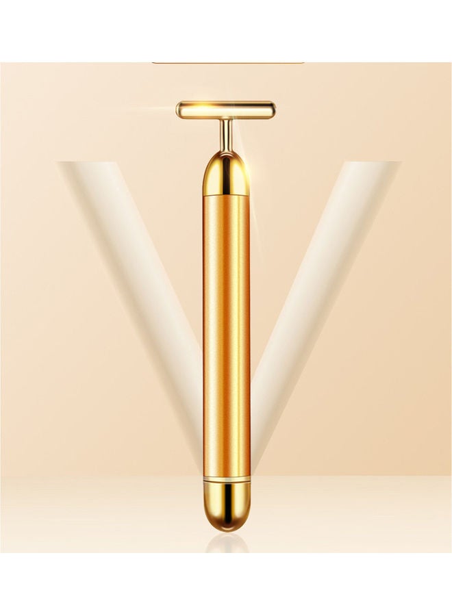 مايل ميلو 24 Karat Gold Facial With Electric Beauty Stick Gold 140x16x35ml - Image 5