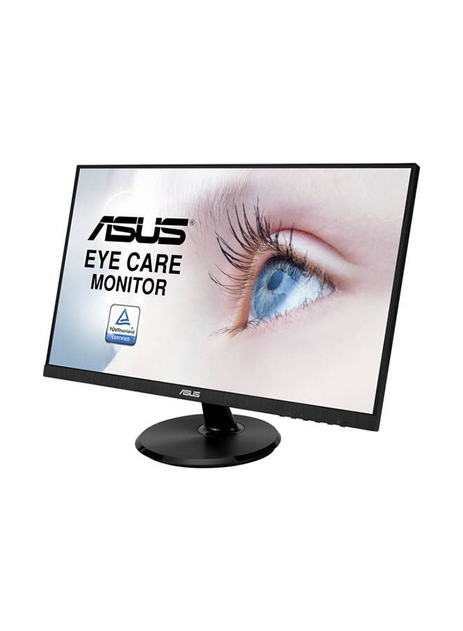 ASUS - VA24DQ 24'' FHD IPS Eye Care Monitor, 75Hz Refresh Rate, 5ms Response Time, Adaptive-Sync/FreeSync, Low Blue Light, Flicker Free, Wall Mountable, HDMI, Displayport | 90LM054P-B01370 Black - Image 1