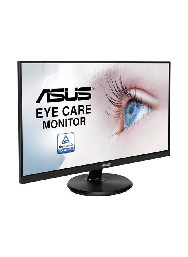 ASUS - VA24DQ 24'' FHD IPS Eye Care Monitor, 75Hz Refresh Rate, 5ms Response Time, Adaptive-Sync/FreeSync, Low Blue Light, Flicker Free, Wall Mountable, HDMI, Displayport | 90LM054P-B01370 Black - Image 1