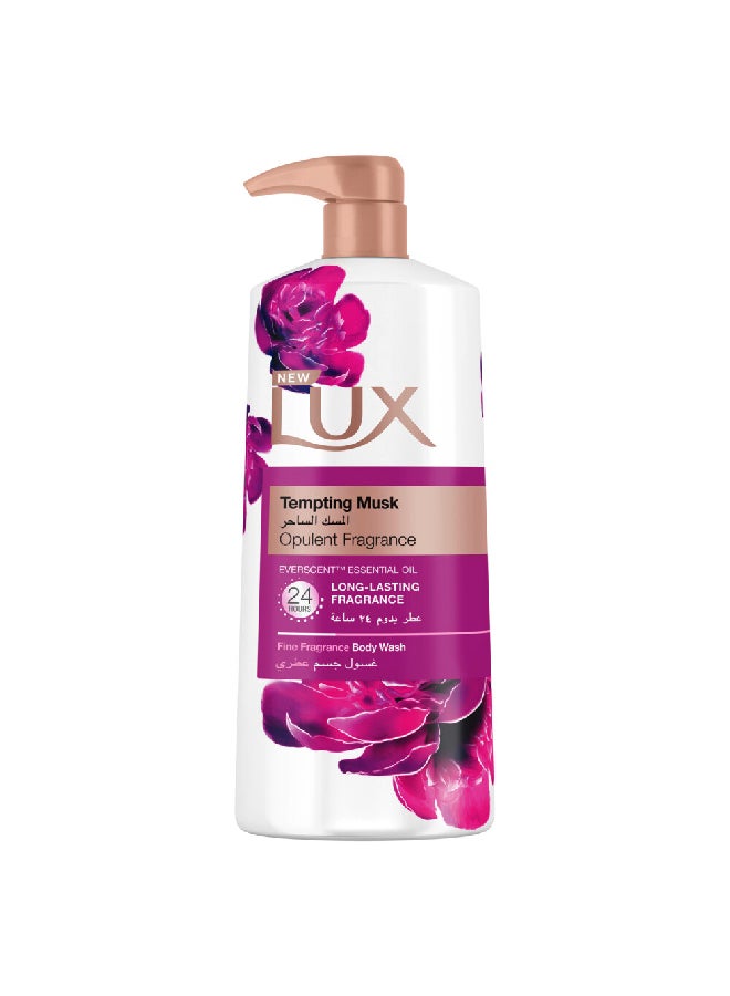 Lux - Perfumed Body Wash Tempting Musk For 24 Hours Long Lasting Fragrance 700ml - Image 1