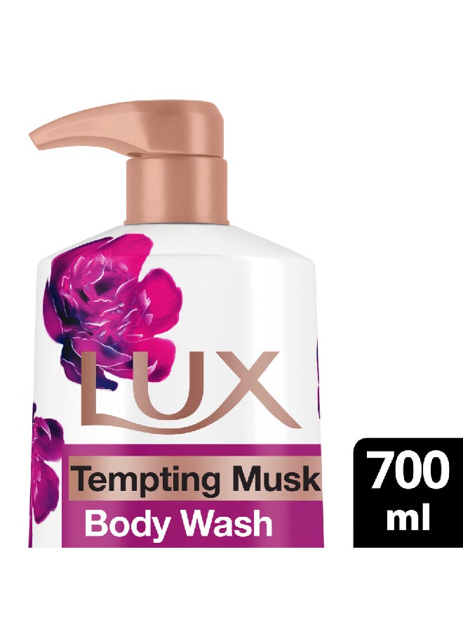 Lux - Perfumed Body Wash Tempting Musk For 24 Hours Long Lasting Fragrance 700ml - Image 1