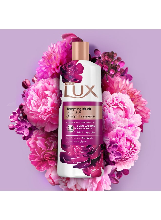 Lux - Perfumed Body Wash Tempting Musk For 24 Hours Long Lasting Fragrance 700ml - Image 1