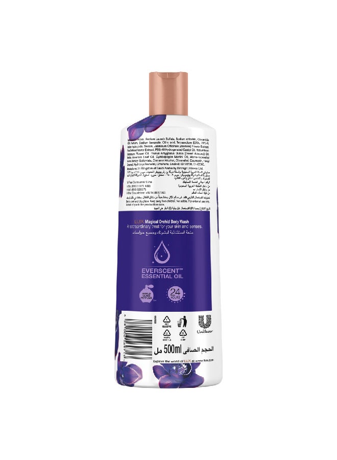 Lux Perfumed Body Wash Magical Orchid 500ml  - Image 4